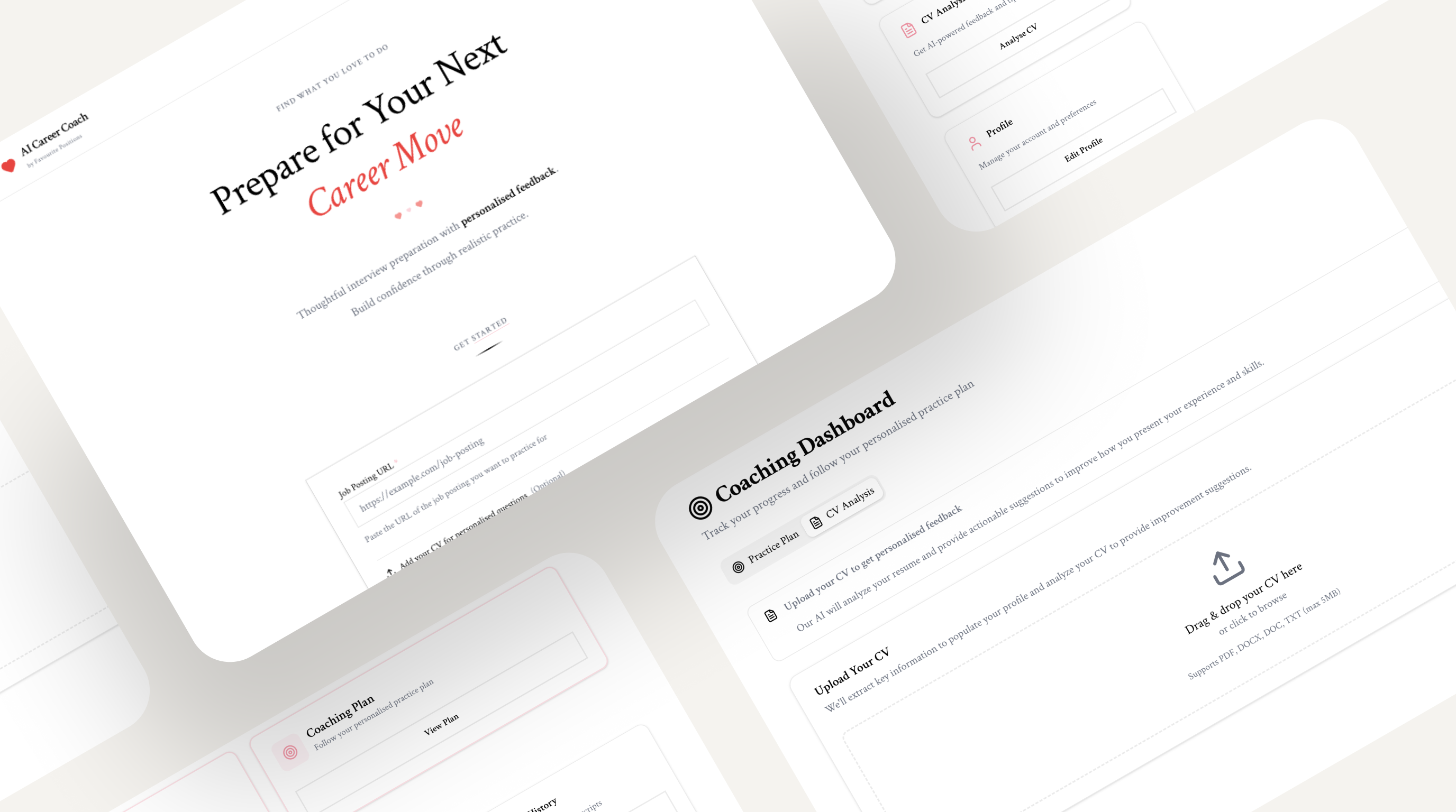 Favourite Positions — AI Career Coach for interview preparation